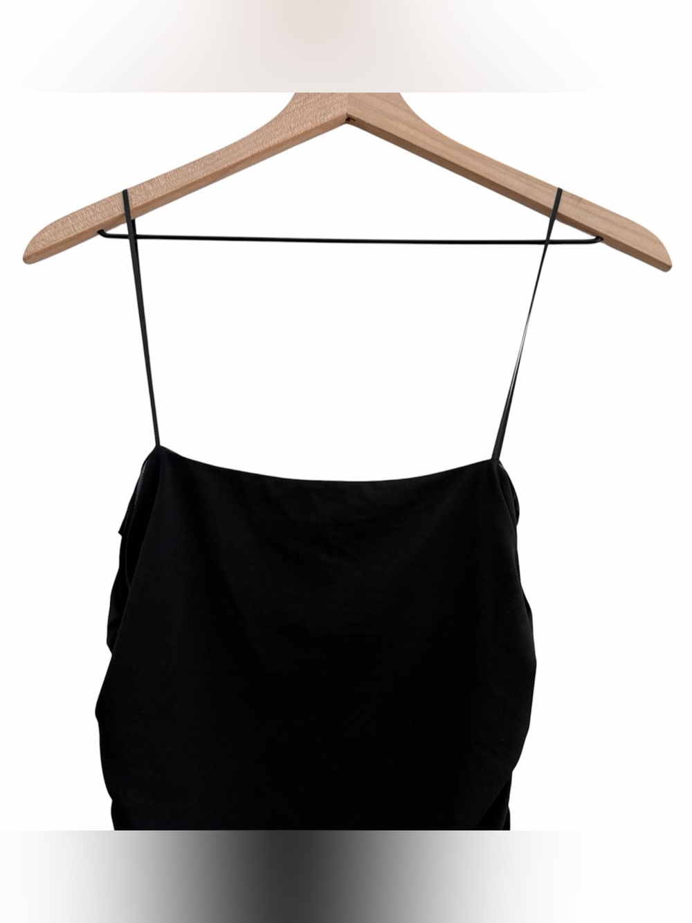Revolve Camila Coelho Strapless Black Ruched Drop Waist Mini Dress - Picture 9 of 9